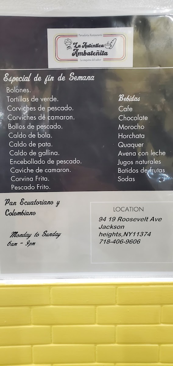 La Abundancia Bakery & Restaurant Menu - Image 4